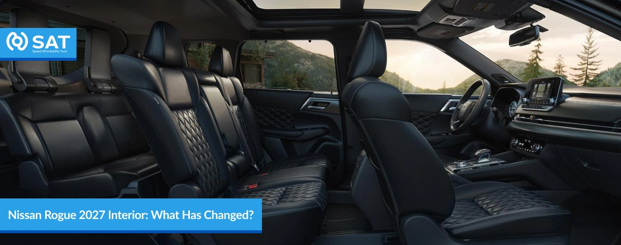 Nissan Rogue 2027 interior what has changed